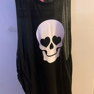 Coverup tank top